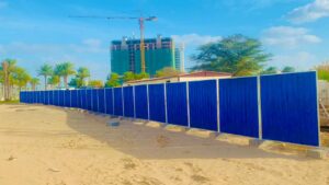 Corrugated Sheet Fencing in UAE