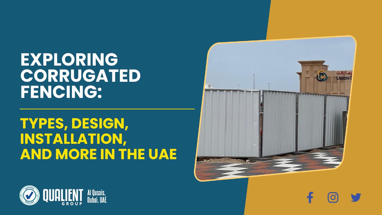 Corrugated Sheet Fencing in UAE